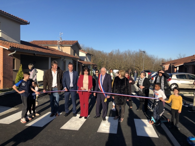 Inauguration résidence le Chai à Larra