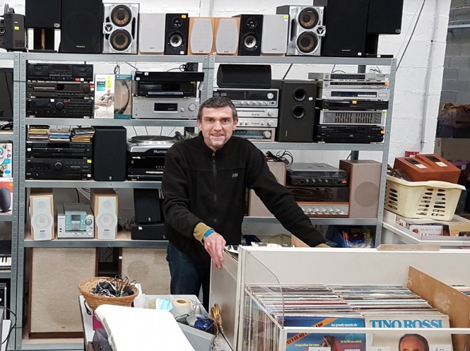 Frédéric, infatigable artisan du réemploi