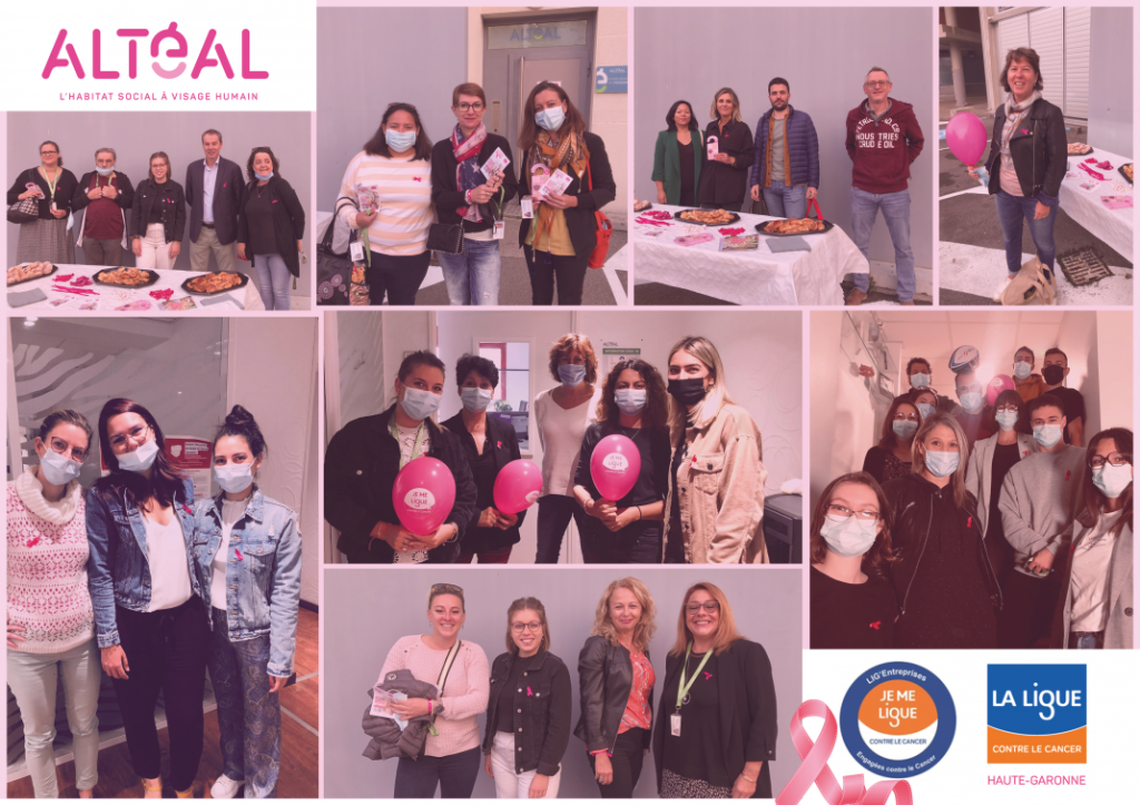 Octobre Rose : Altéal se mobilise