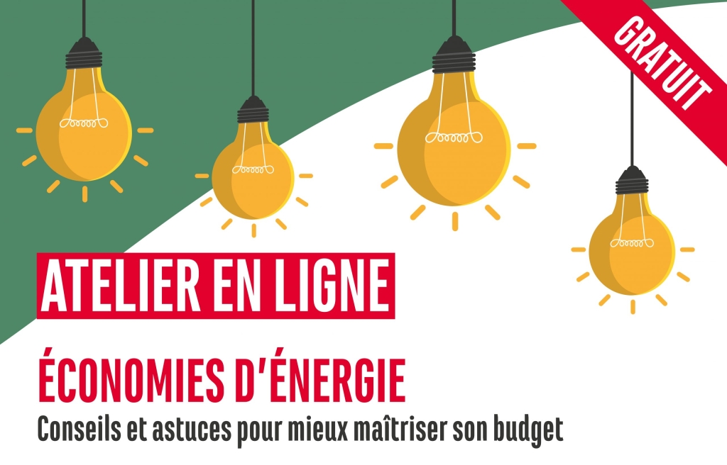 Atelier en ligne gratuit sur les économies d&rsquo;énergie