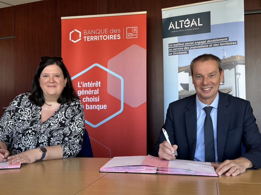 La Banque des Territoires renforce son engagement auprès d’Altéal