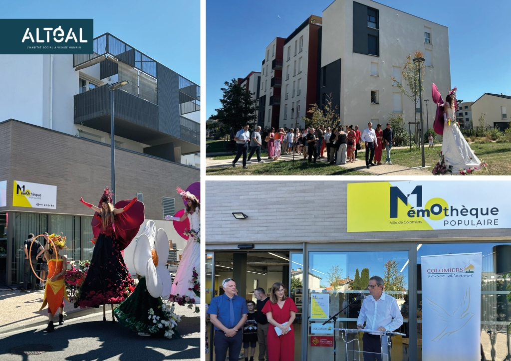 Inauguration du quartier des Fenassiers
